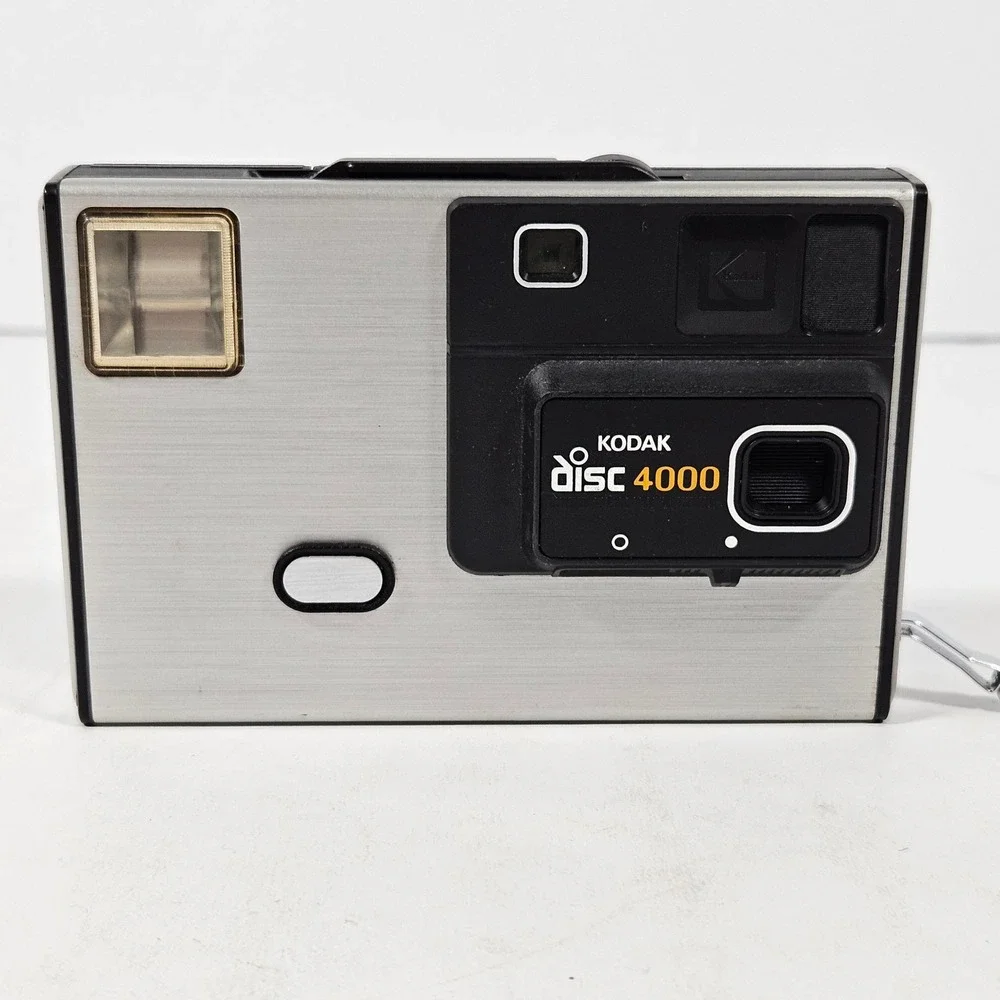 Vintage Kodak 3 Camera Lot 1 Instamatic 100 & 2 Disc 4000 Retro Film Cameras